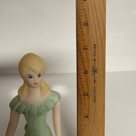 Growing Up Birthday Girl Figurine Age 15 Enesco 1981 Porcelain Collectible 7in - Picture 8 of 8